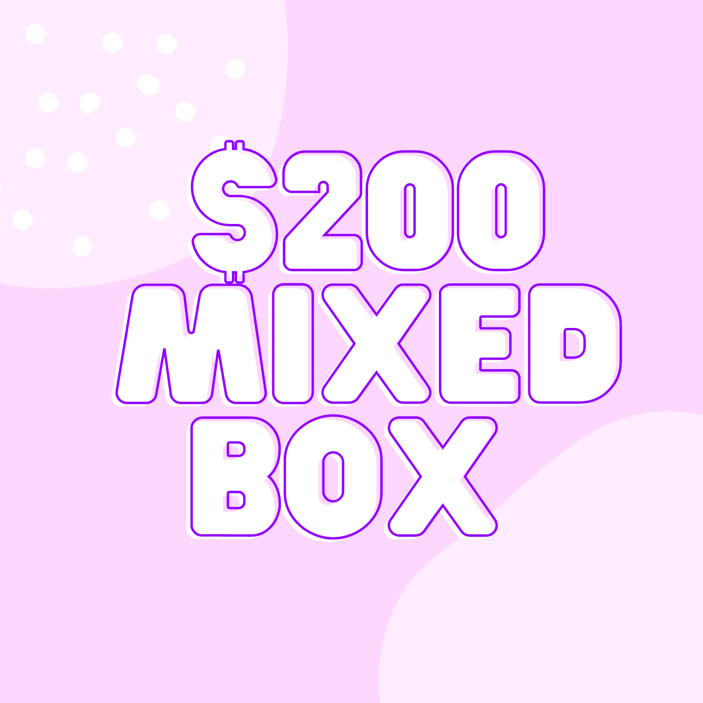 $200 Mixed Mystery Box – Glitter Your World