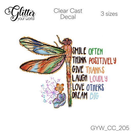 Dragonfly CC_205 Clear Cast Decal